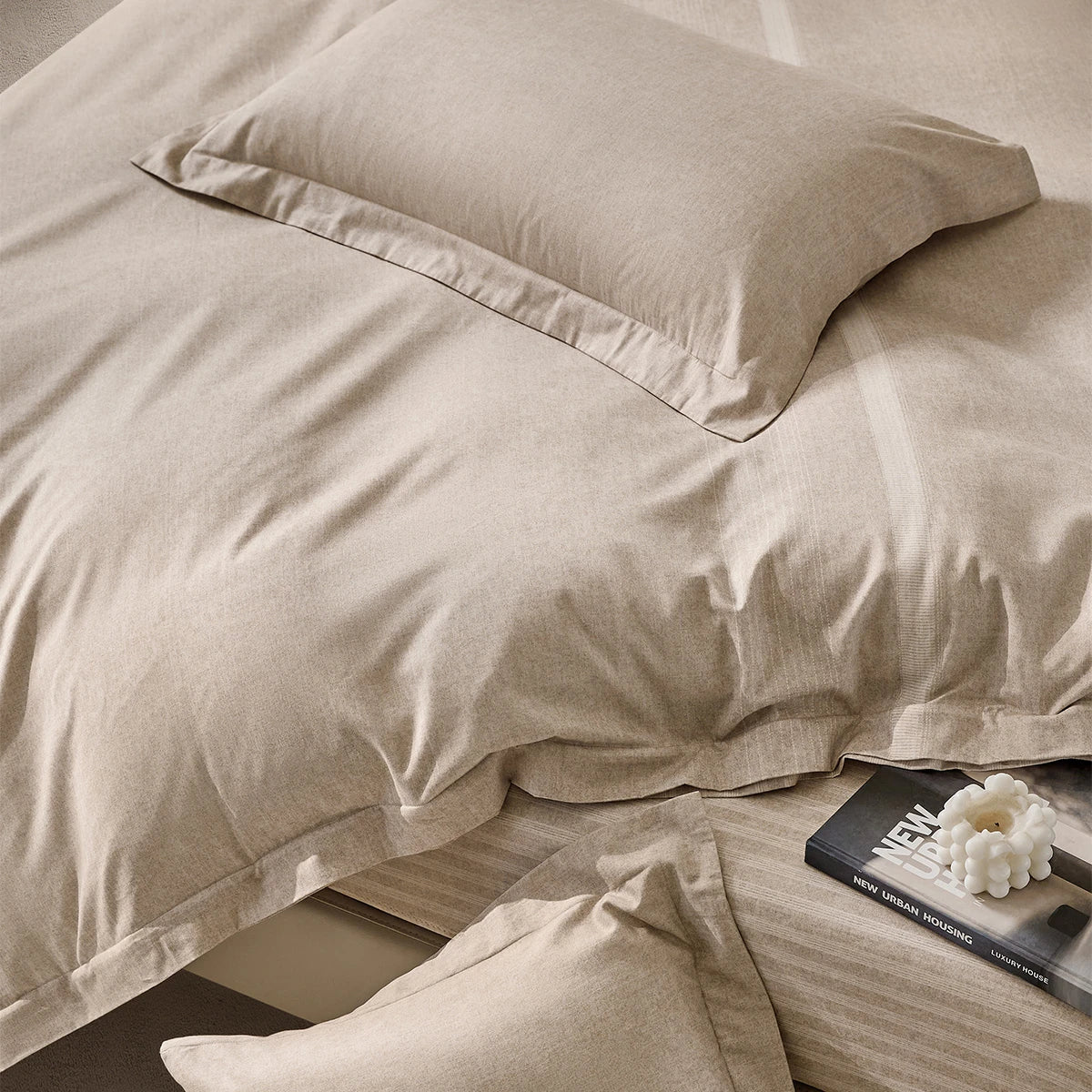 U-Zip Cotton Duvet Cover