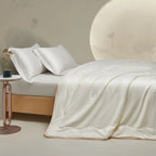 Traceable Silk-Filled Cotton Cover Embroidered duvet