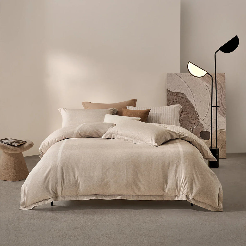 U-Zip Cotton Duvet Cover
