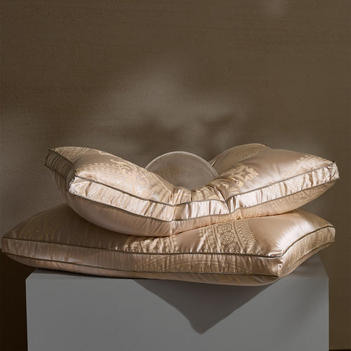 95% White Goose Down Dual-Core Jacquard pillow