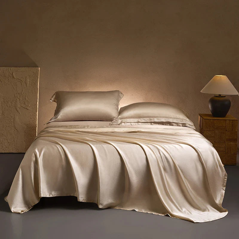 Premium Mulberry Silk Flat Sheet Ultra